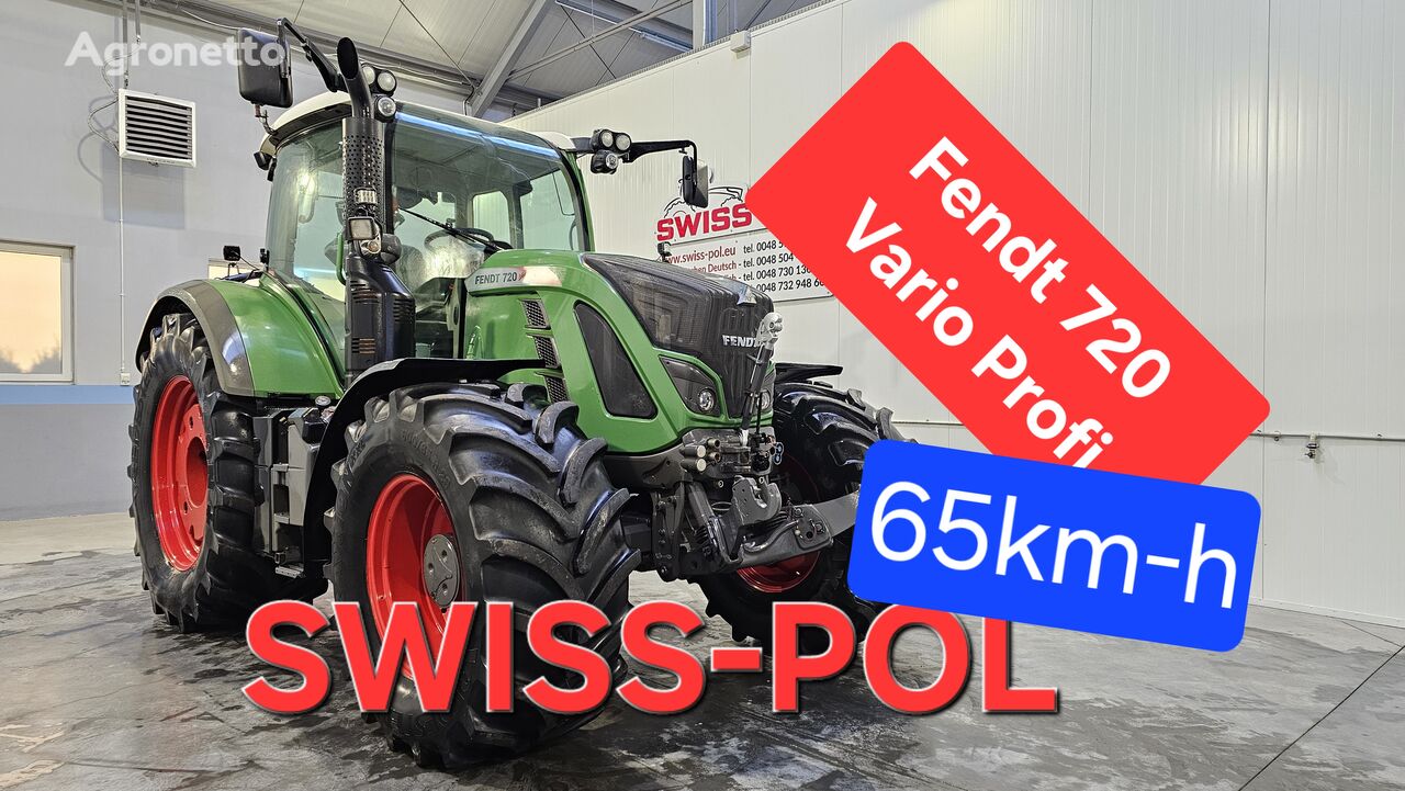 колесен трактор Fendt 720 Profi Vario TMS