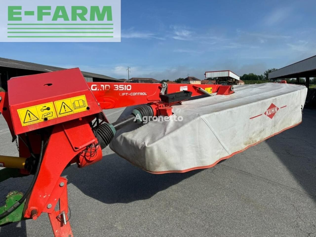 роторна косачка Kuhn gmd 3510 ff