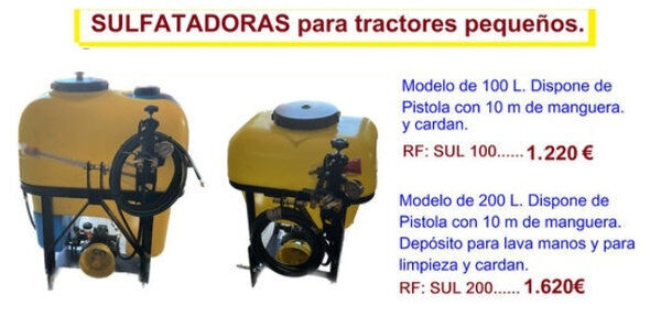 навесна пръскачка Aperos para tractores 8