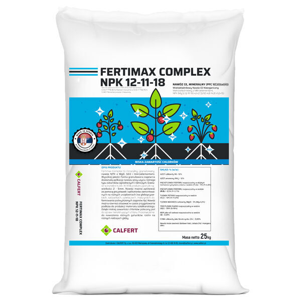 Fertimax Complex NPK 12-11-18 + mikro 25KG