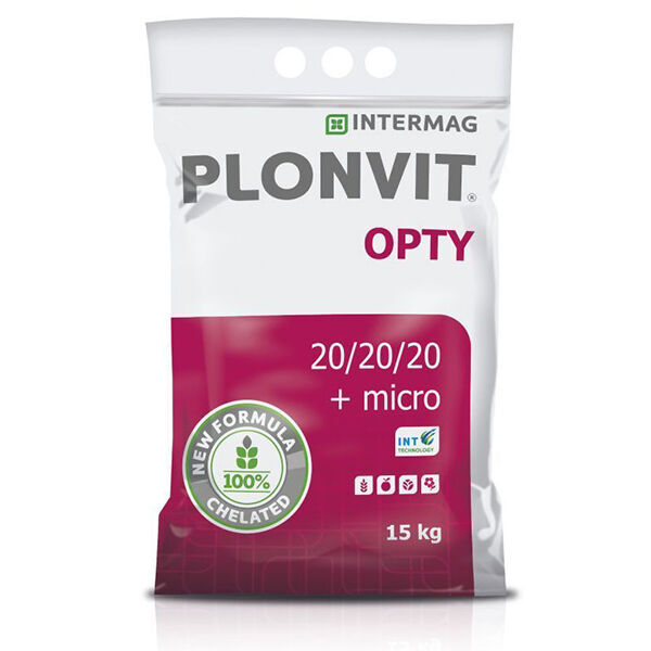 нов стимулатор на растежа на растенията Plonvit Opty 20/20/20 + micro 15KG