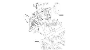 капак на клапани 51694622 за колесен трактор New Holland T6070