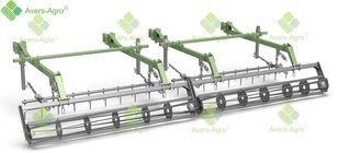 колело за опаковане Rollers packaged on the cultivator ASK 5.30 with double row toot за култиватор
