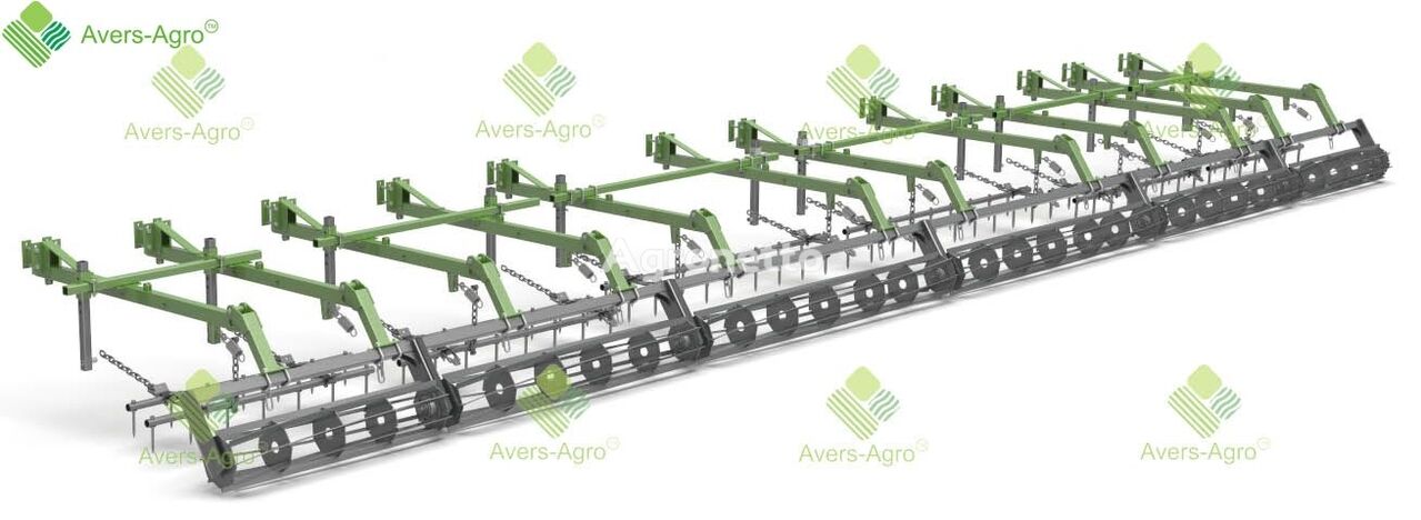 нова зъбна брана Rollers packaged on the cultivator ASK 18.30 with double row too